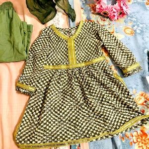 Baby girl dress salwar suit 3 PCs party wear